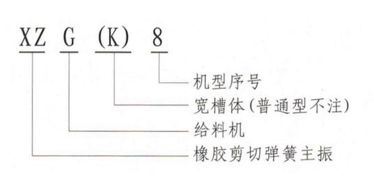 XZG双质体振动给料机型号说明-河南振江机械